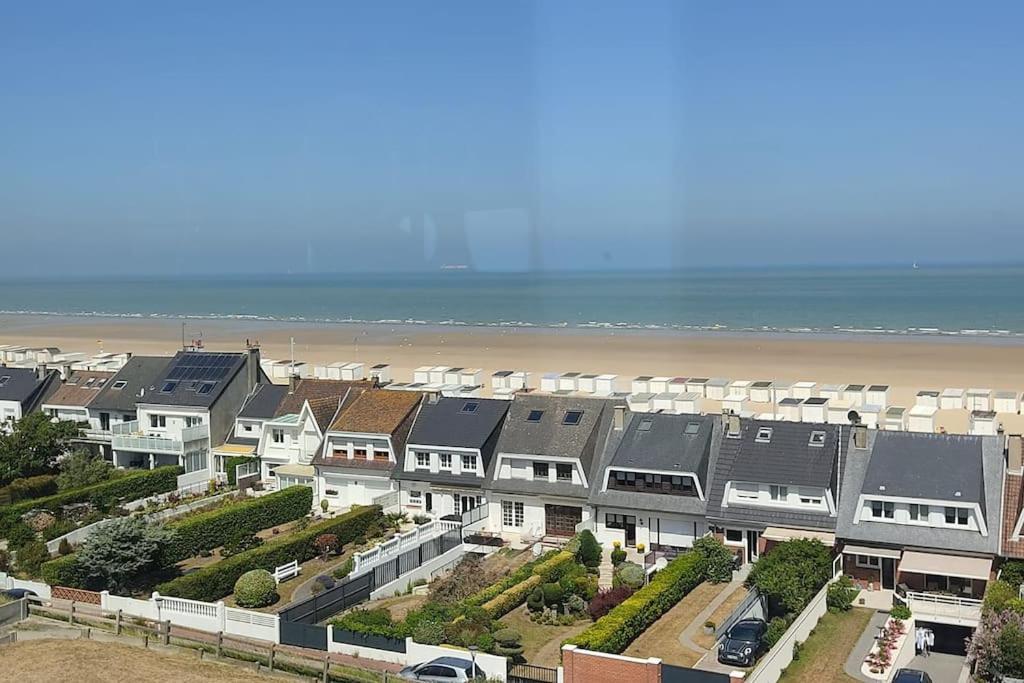 Le Clemenceau Appart-Calais Nord-Balcon-Plage Exteriér fotografie