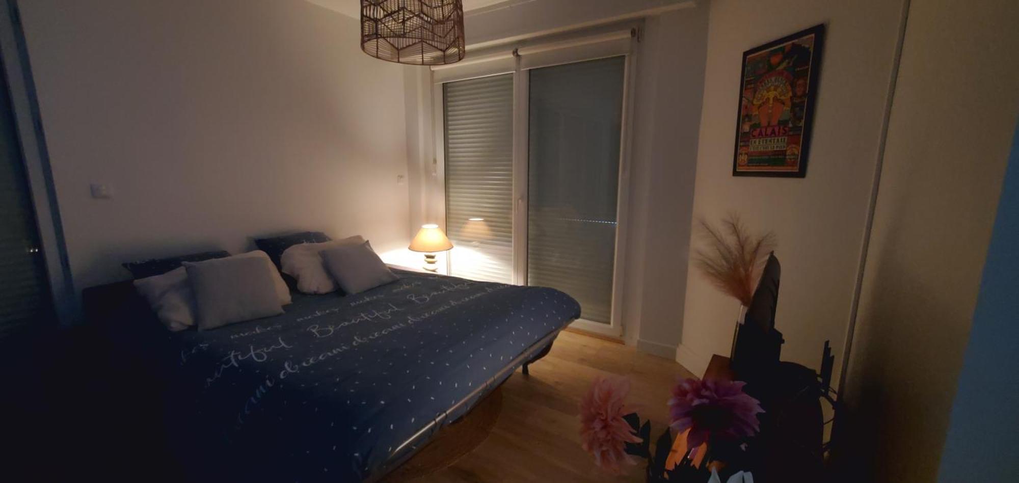 Le Clemenceau Appart-Calais Nord-Balcon-Plage Exteriér fotografie